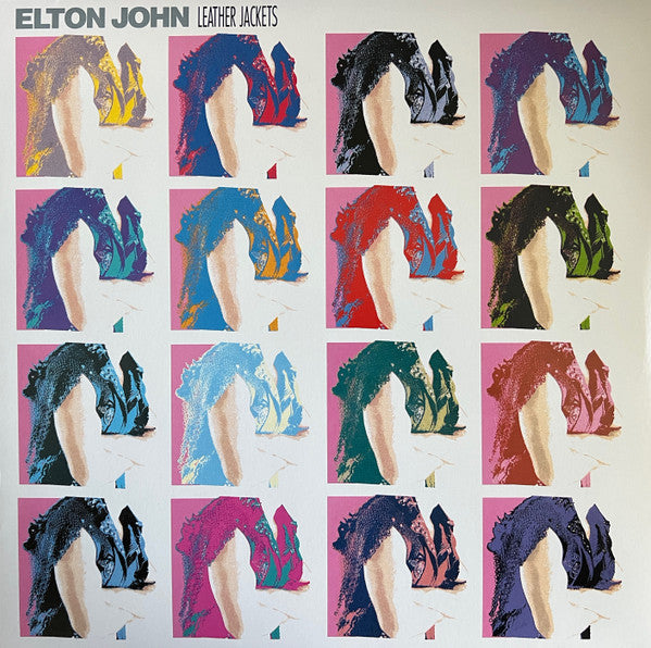 Elton John : Leather Jackets (LP, Album, RE, RM)
