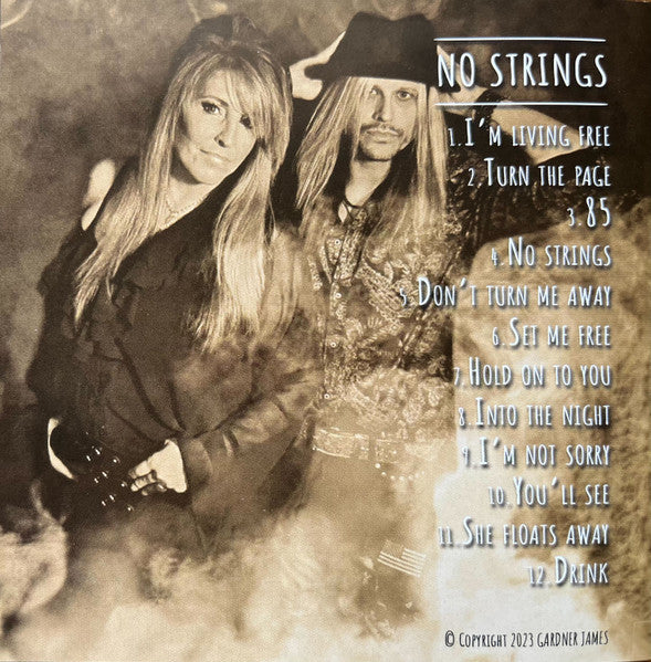 Janet Gardner, Justin James (8) : No Strings (CD, Album)