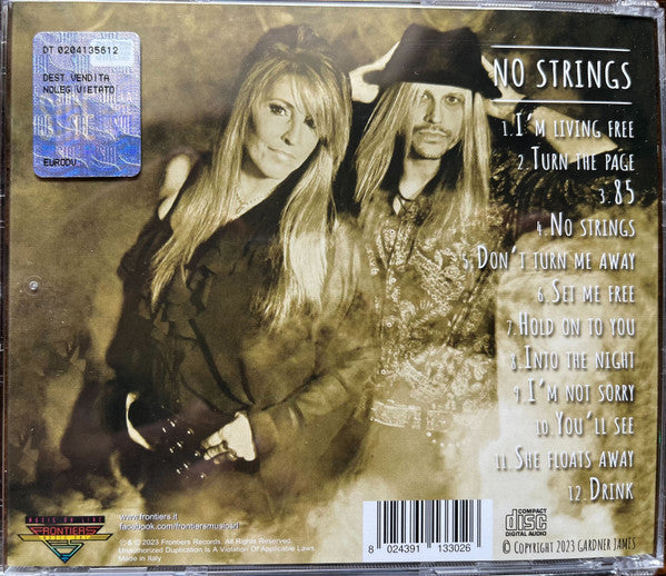 Janet Gardner, Justin James (8) : No Strings (CD, Album)