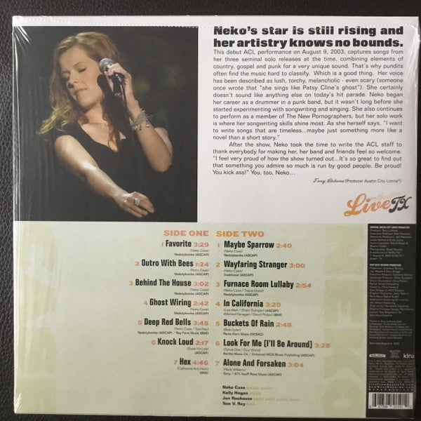 Neko Case : Live From Austin TX (LP, Album, RE, 180)