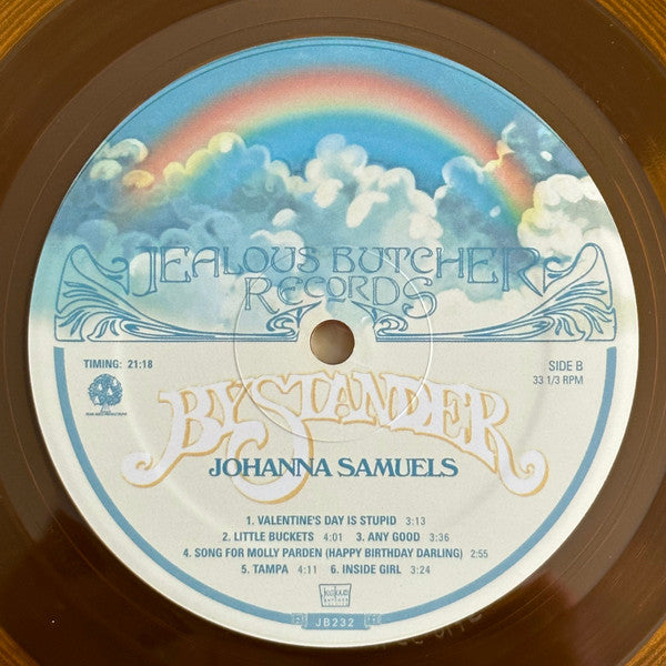 Johanna Samuels : Bystander (LP, Album, Ltd, Ora)