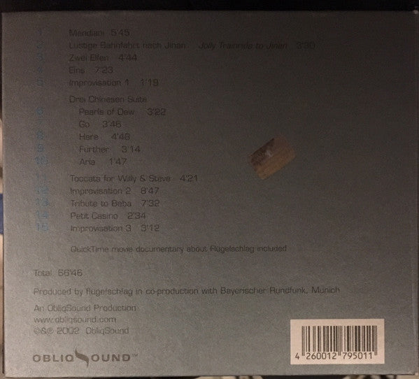 Flügelschlag! : Music For 3 Grand Pianos, 3 Composers, 3 Pianists (CD, Album, Enh)