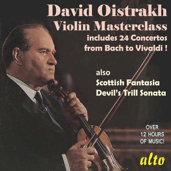 David Oistrach : Violin Masterclass (10xCD, Comp, Mono, RM + Box, Cla)