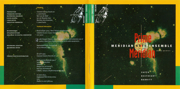 Meridian Arts Ensemble : Prime Meridian (CD, Album)