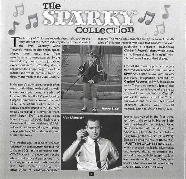 Various : The Sparky Collection And More! (2xCDr, Comp, Mono, RM)