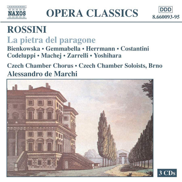 Gioacchino Rossini : La Pietra Del Paragone (3xCD)