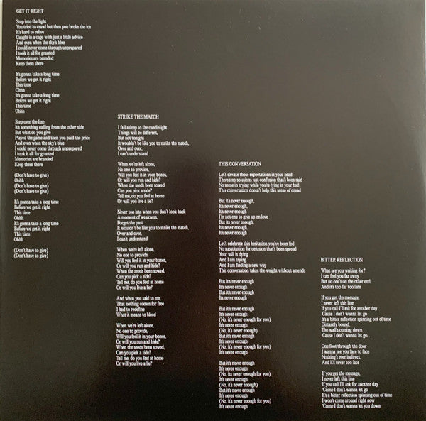 Body Of Light (2) : Bitter Reflection (LP, Album)