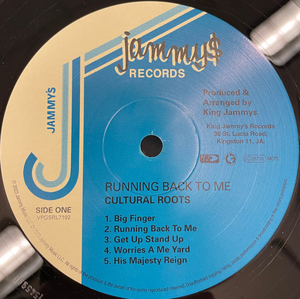 Cultural Roots : Running Back To Me (LP, Album)