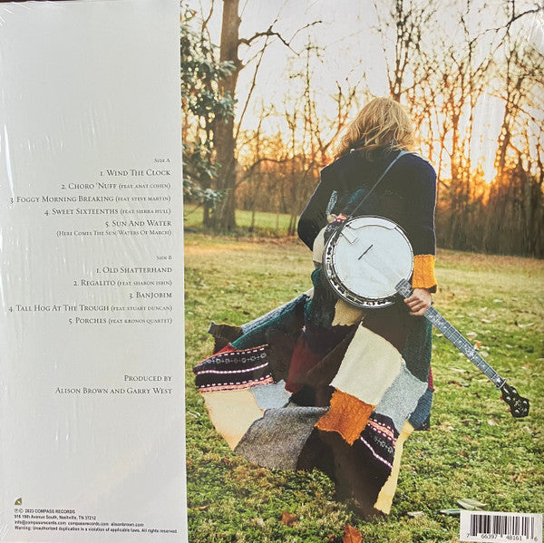 Alison Brown : On Banjo (LP, Album, Ltd, Gol)