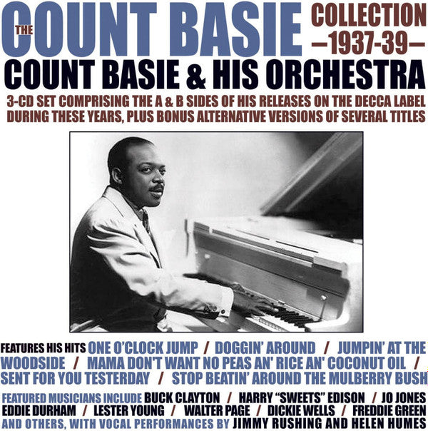 Count Basie Orchestra : The Count Basie Collection 1937-39 (3xCDr, Comp)