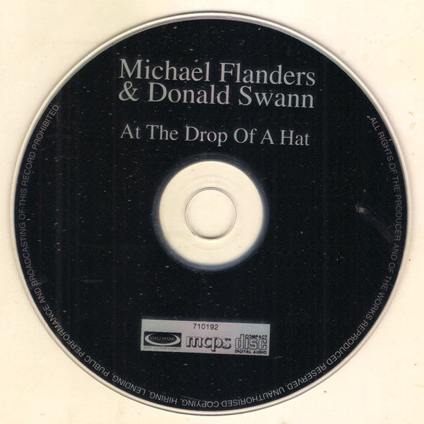 Flanders & Swann : At The Drop Of A Hat (CD, Album)