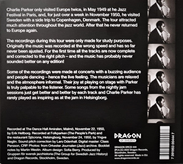 Charlie Parker : Live in Sweden 1950 (2xCD)