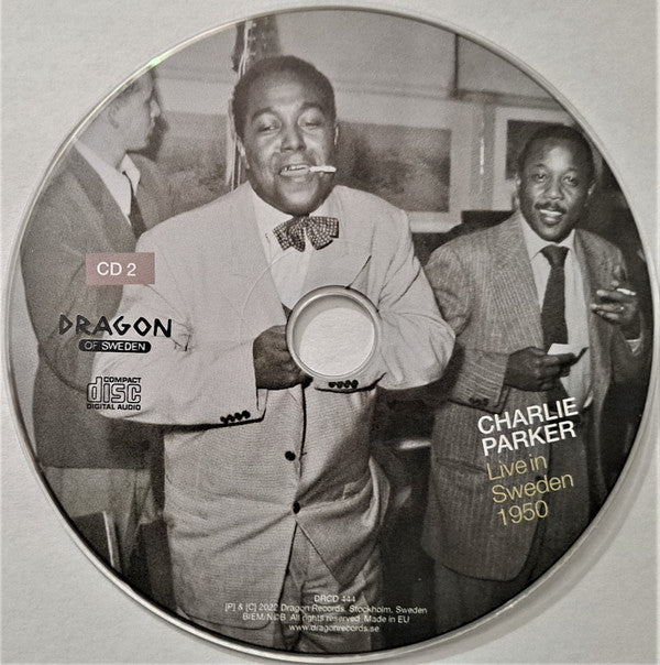 Charlie Parker : Live in Sweden 1950 (2xCD)