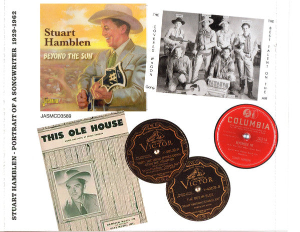 Stuart Hamblen : Honky Tonkin', Cowboy Songs & Hymns: Portrait Of A Songwriter 1929-1962 (CD, Comp, Mono)