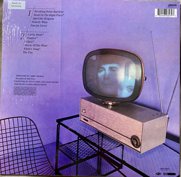 Elton John : The Fox (LP, Album, RM, 180)