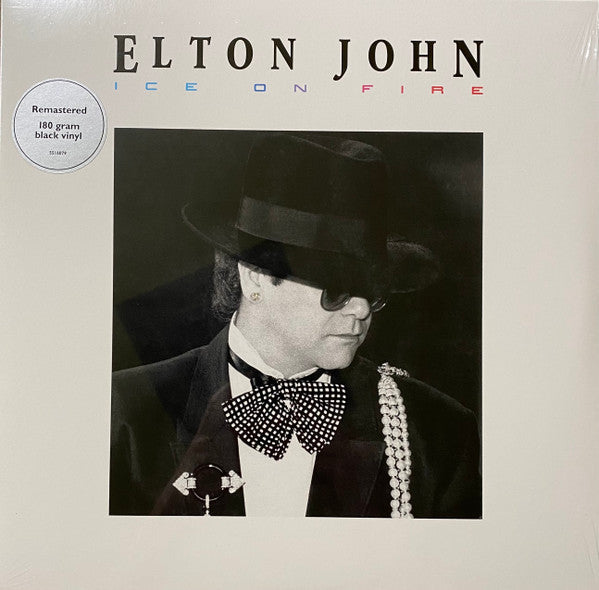 Elton John : Ice On Fire (LP, Album, RE, RM, 180)