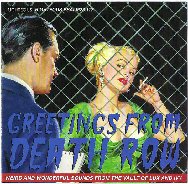 Various : Greetings From Death Row (Weird And Wonderful Sounds From The Vault Of Lux And Ivy) (CD, Comp)