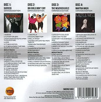 The Weather Girls, Martha Wash : Carry On: The Deluxe Collection 1982-1992 (CD, Album, RE, Exp + CD, Album, RE, Exp + CD, Albu)