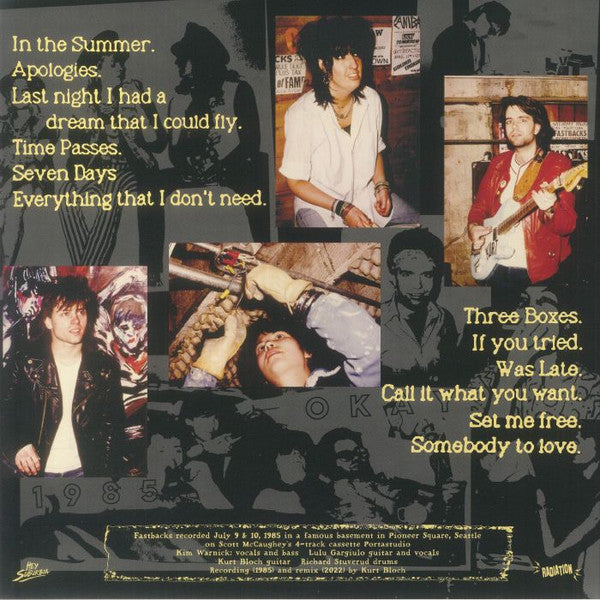Fastbacks : 1985 Okay (LP, Album, Ltd, RM, Whi)