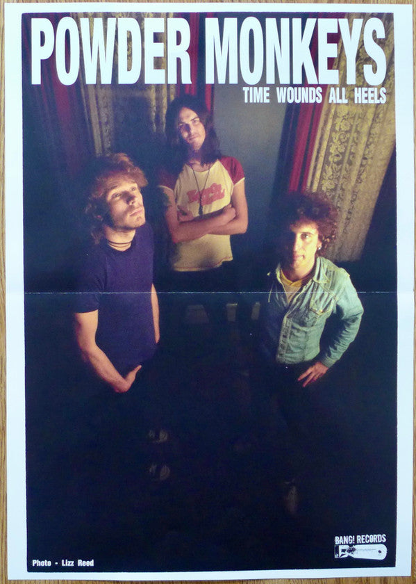 The Powder Monkeys : Time Wounds All Heels (LP, Album, RE, RM)