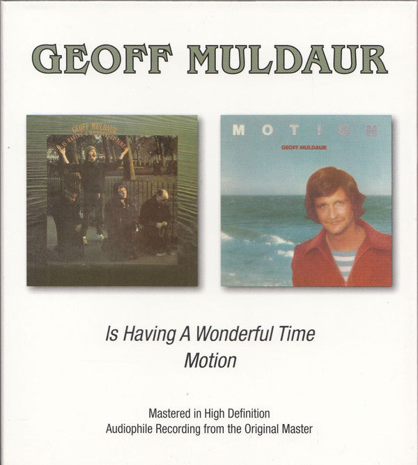 Geoff Muldaur : Is Having A Wonderful Time / Motion (CD, Comp)