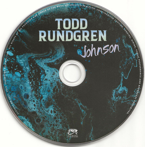 Todd Rundgren : Johnson (CD, Album, RE)