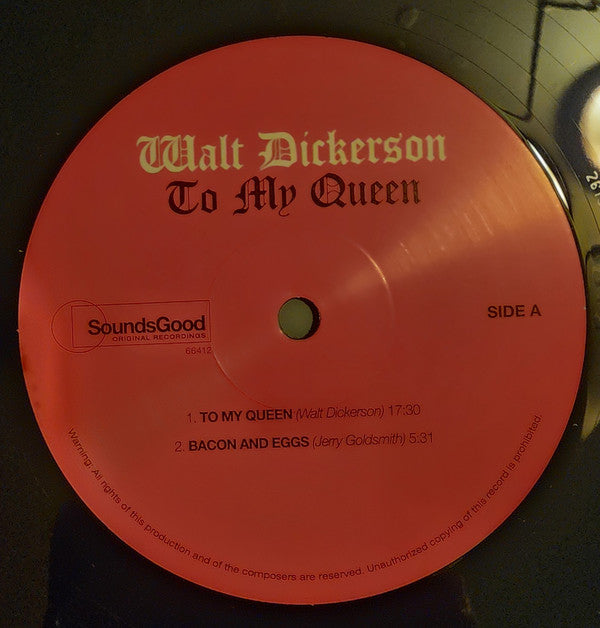 Walt Dickerson : To My Queen (LP, Album, RE, Dir)
