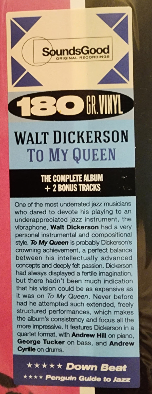 Walt Dickerson : To My Queen (LP, Album, RE, Dir)