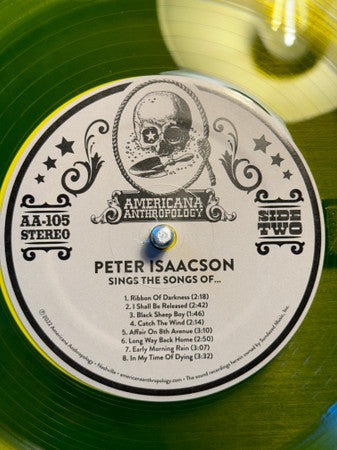 Peter Isaacson : Sings The Songs Of... Dylan-Donovan-Lightfoot-Hardin And Others (LP, Album, RP, Cle)