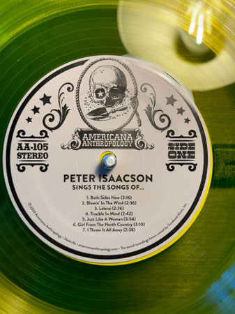 Peter Isaacson : Sings The Songs Of... Dylan-Donovan-Lightfoot-Hardin And Others (LP, Album, RP, Cle)