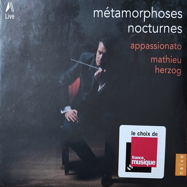 Mathieu Herzog : Métamorphoses Nocturnes Appassionato (CD, Album)