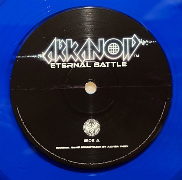 Xavier Thiry : Arkanoid - Eternal Battle Original Game Soundtrack (12", Ltd, Blu)