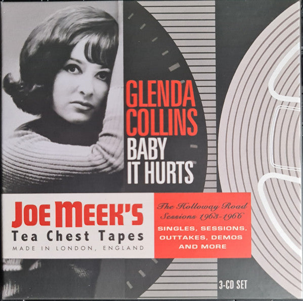 Glenda Collins : Baby It Hurts (The Holloway Road Sessions 1963-1966 Singles, Sessions, Outtakes, Demos And More) (3xCD, Comp + Box)