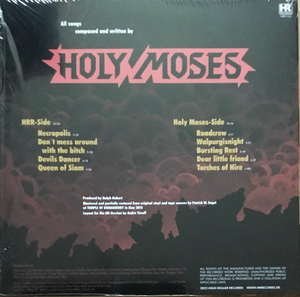 Holy Moses (2) : Queen Of Siam (LP, Album, Ltd, RE, RM, Oxb)