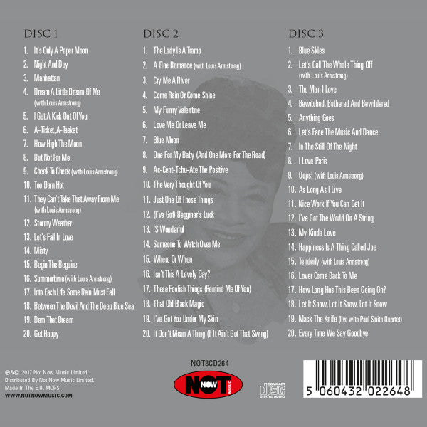 Ella Fitzgerald : The Platinum Collection (3xCD, Comp, RM)