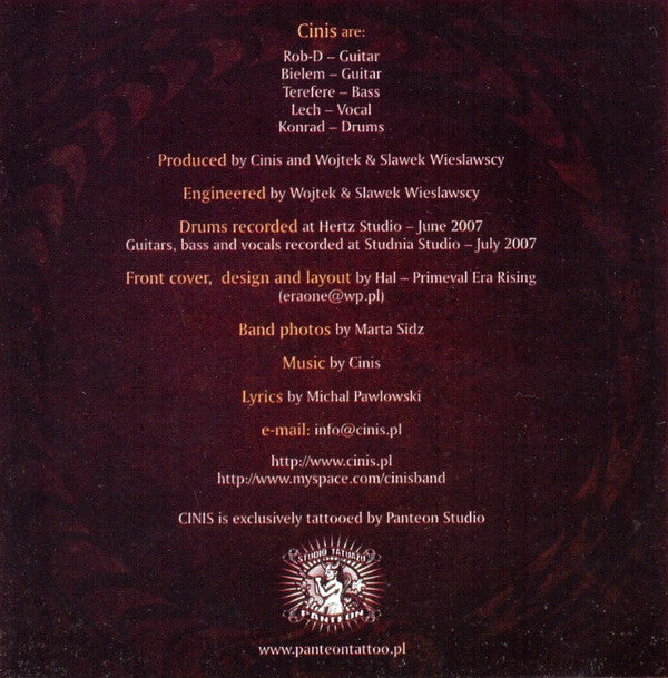 Cinis : The Last Days Of Ouroboros (CD, Album, Num)