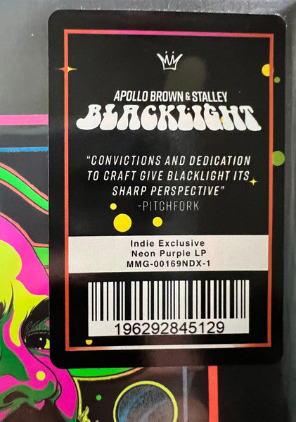 Apollo Brown & Stalley : Blacklight (LP, Album, Pur)