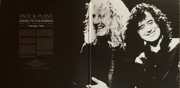 Jimmy Page And  Robert Plant : Going To California Vol 2 (2xLP, Unofficial, Red)