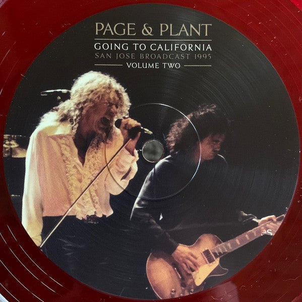 Jimmy Page And  Robert Plant : Going To California Vol 2 (2xLP, Unofficial, Red)
