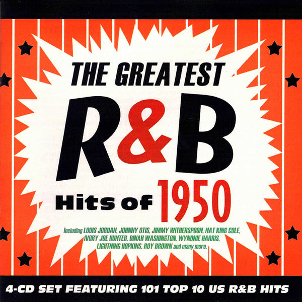 Various : The Greatest R&B Hits Of 1950 (4xCD, Comp)