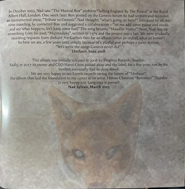 Unifaun : Unifaun (CD, Album, RE, Dig)