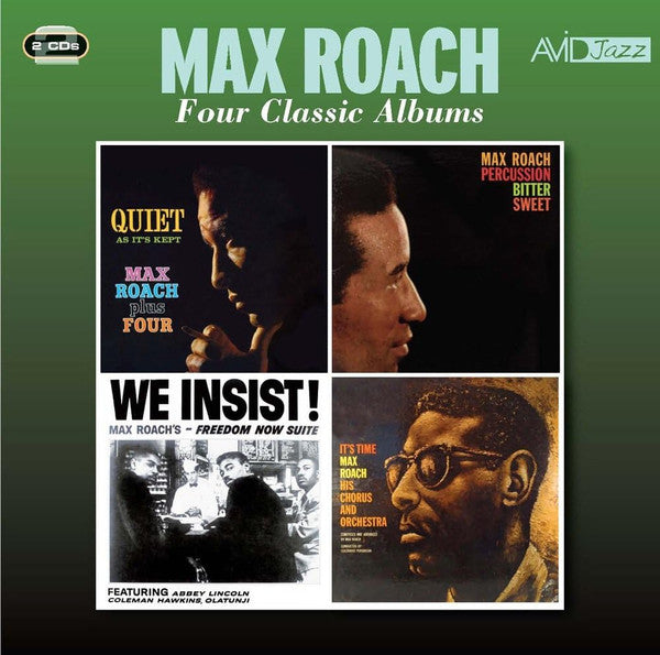 Max Roach : Four Classic Albums (2xCD, Comp, RM)