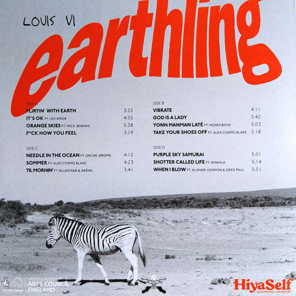 Louis Vi : Earthling  (2xLP, Album, Bioplastic, Del)