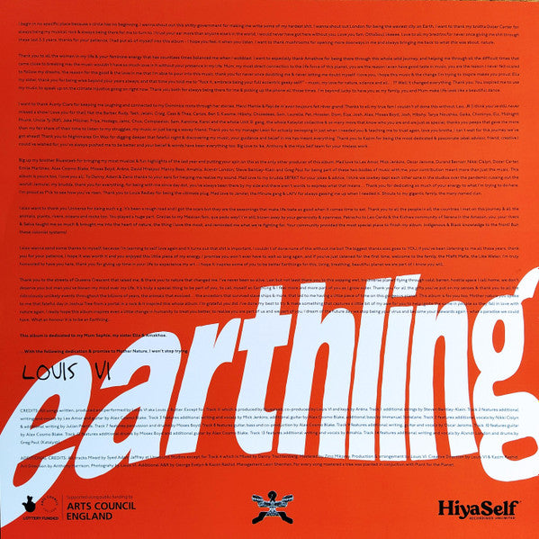 Louis Vi : Earthling  (2xLP, Album, Bioplastic, Del)