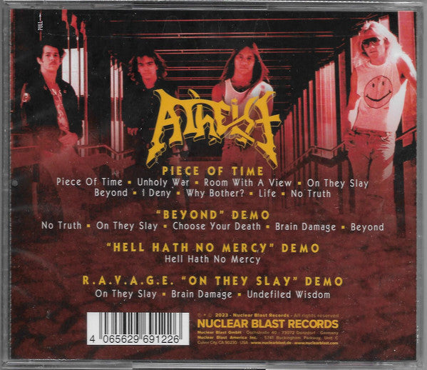 Atheist : Piece Of Time (CD, Album, RE, RM)