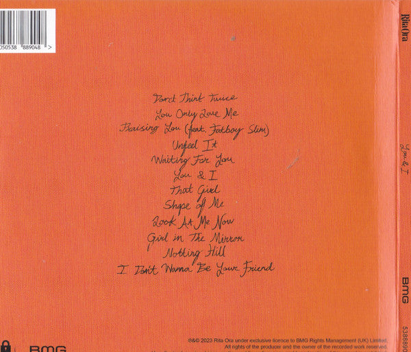 Rita Ora : You & I (CD, Album)