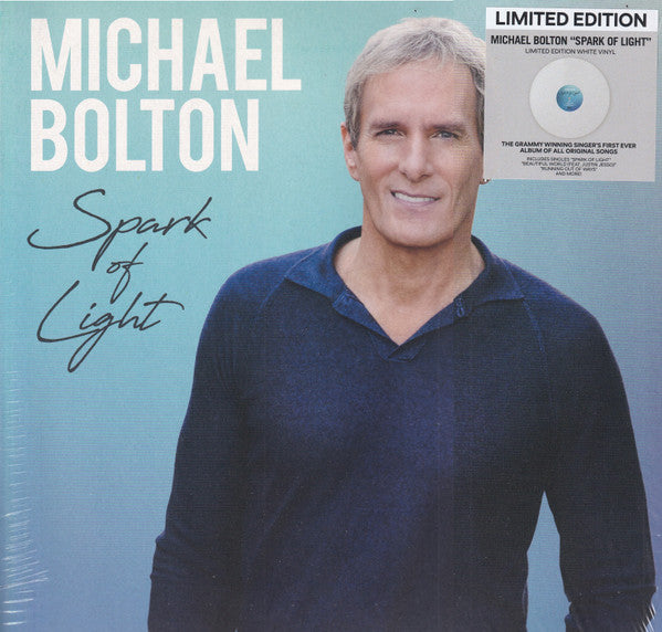 Michael Bolton : Spark Of Light (LP, Album, Ltd, Whi)