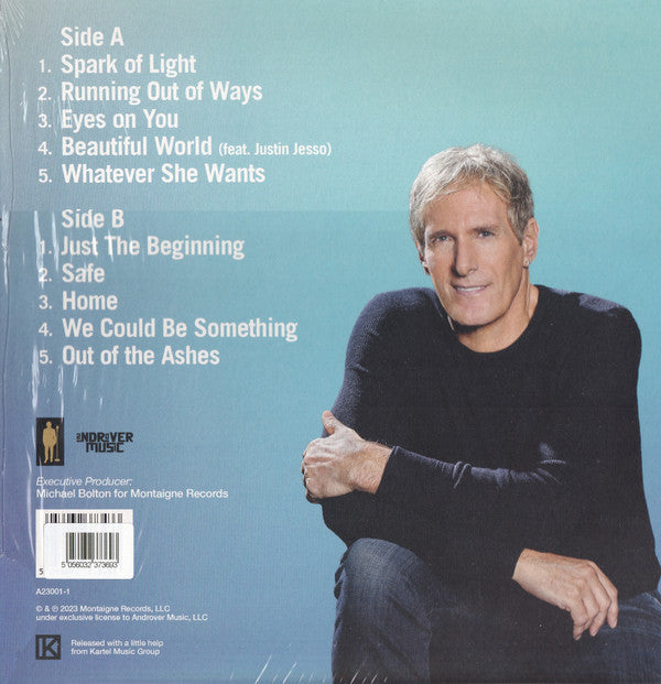 Michael Bolton : Spark Of Light (LP, Album, Ltd, Whi)