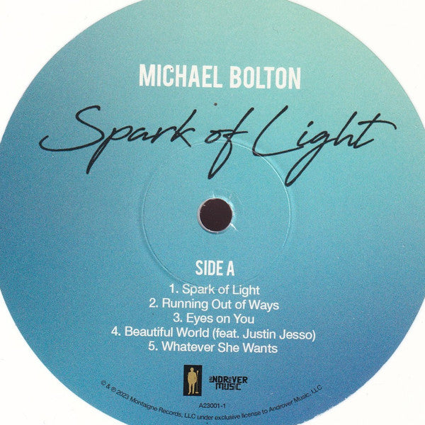 Michael Bolton : Spark Of Light (LP, Album, Ltd, Whi)