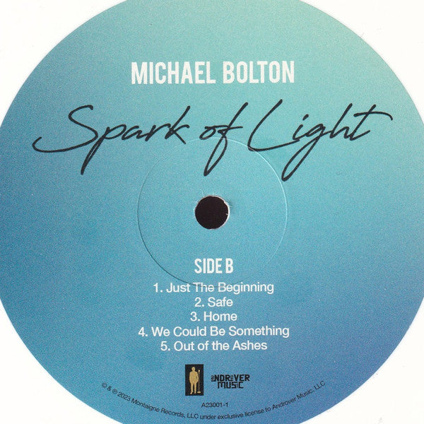 Michael Bolton : Spark Of Light (LP, Album, Ltd, Whi)
